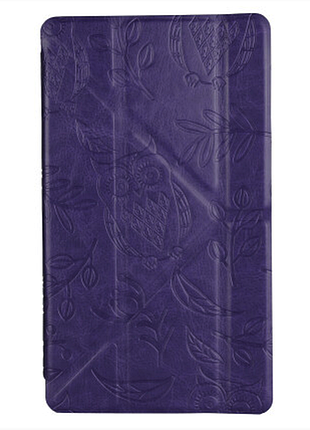 Чохол для планшета utty y-case pattern asus c z170 7" purple owl