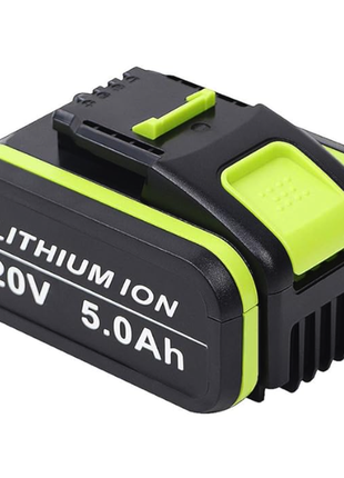 Літій-іонний акумулятор tenhutt 20 в, 5,0 а·год для worx wa3551