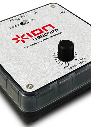 Usb аудиоинтерфейс ion audio u record