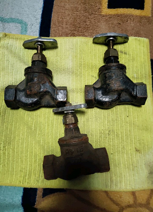 Краны вентельные чугунные ру 16/20