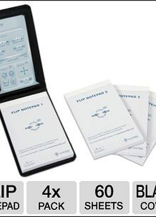 Блокнот livescribe flip notepad, 4-pack ana-00037