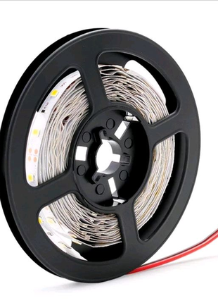 Белая светодиодная led лента 2835 . 5метров , 60 диодов на метр.