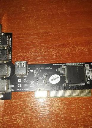 Pci контролер на 5 usb