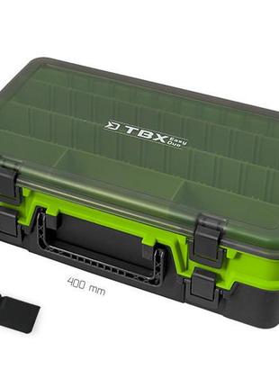 Рыболовная двухсторонняя коробка delphin tbx easyduo 385x270x125mm
