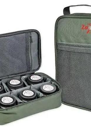 Рибальська сумка, сумка коропова, сумка для насадок, сумка для насадок та дипів, сумка carp zoom dip bag