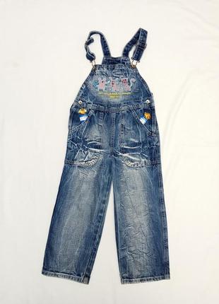 Комбинезон джинсовый