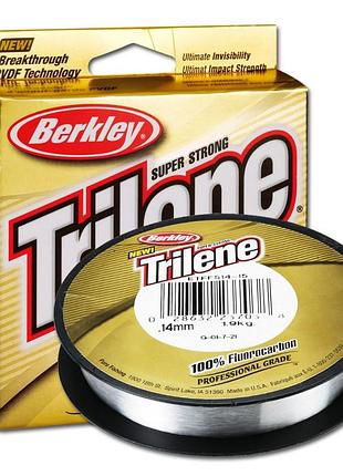 Флюорокарбон berkley trilene etflm18-15 trln 100fl ldr 0.18 25m cl100% fluorocarbon (25м 0,18 мм).