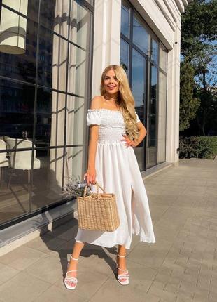 Ідеальна легка весняна сукня на резиночці