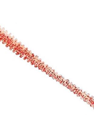 Силикон nomura glitter rib worm (съедобный) 120мм 3,5гр. цвет-061 (red glitter back) 6шт