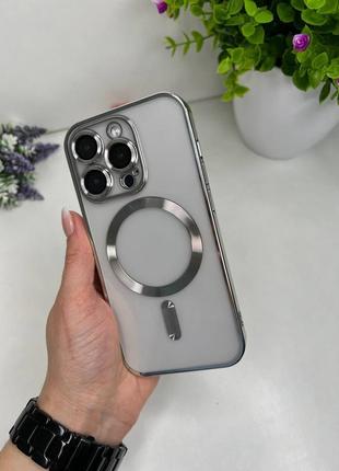 Чохол with magnetic safe для apple iphone shinny case magsafe  си