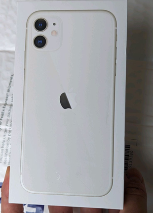 Коробка box apple iphone 11 gb white eu germany