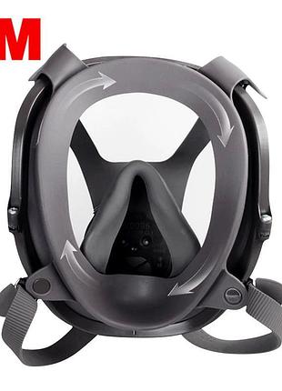 Респіратор 3m 6800. оригінальна повнолицева маска 3m 6800 (сша)
