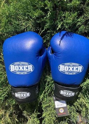 Боксерські рукавички шкіряні 6 oz - 12oz3 фото