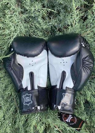 Боксерські рукавички шкіряні 6 oz - 12oz6 фото