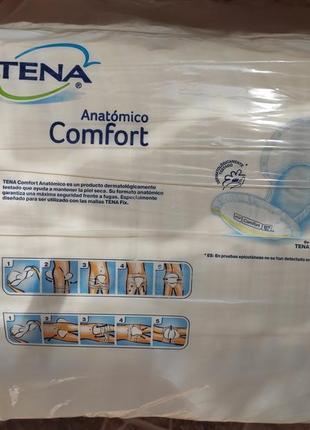 Анатомические прокладки/подгузники для взрослых tena comfort2 фото