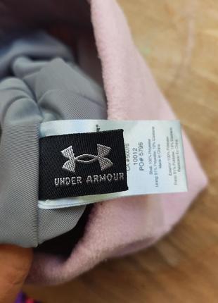 Флісова Шапка under armour рожева2 фото