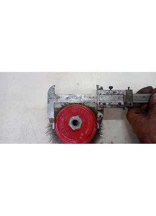 Щетка чашечная 140 мм, для ушм, м14 (витая проволока) intertool 5