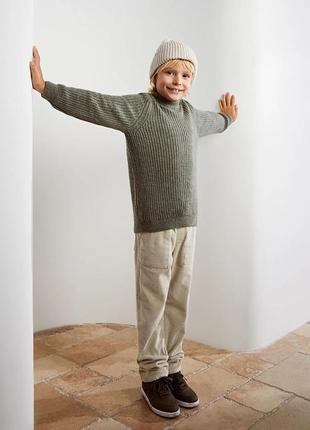 12-13 р 152-158 см новий в'язаний трикотажний кольоровий светр з круглим вирізом хлопчику lc waikiki2 фото