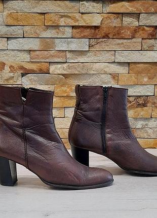 Ботинки от elastomer натуральная кожа размер 39 4
