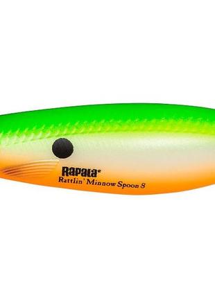 Блешня незацепляйка rapala minnow spoon rmsr08 gsu