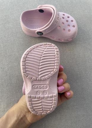 Дитячі шльопанці crocs 2-3 17-193 фото