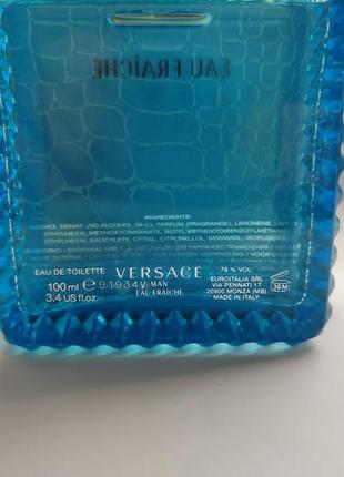 Versace man eau fraiche туалетная вода