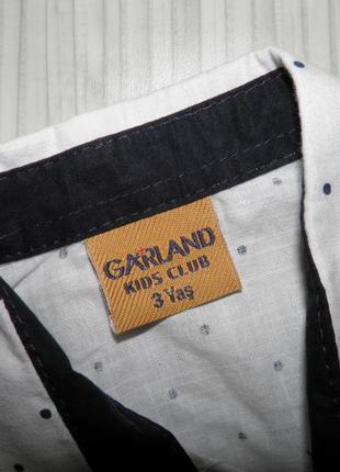 Обнова! новый комплект: рубашка и жилет garland (р.98 на 3года, будет дольше) безрукавка7 фото