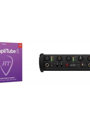 Ik multimedia axe i/o solo + amplitube 5 bundle