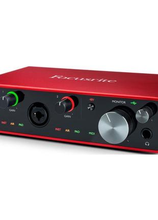 Аудіоінтерфейс focusrite scarlett 4i4 3rd gen