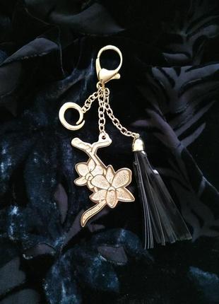 Брелок "орхидея" для сумки, орифлейм4 фото