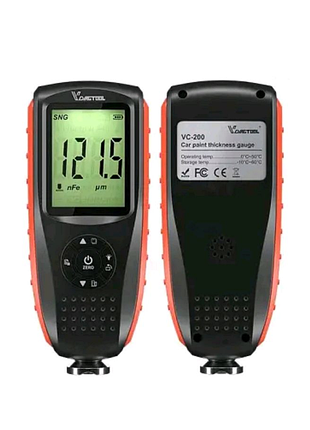 Толщинометр краски vc200 с аккумулятором li-on