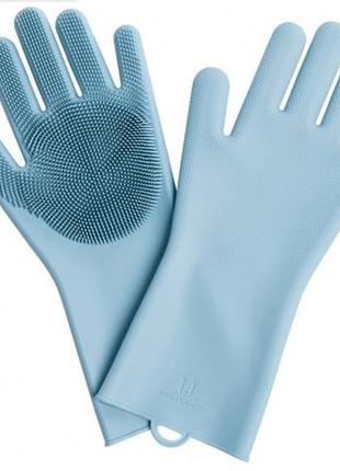 Силіконові рукавички xiaomi jordan-judy silicone gloves силіконів5 фото