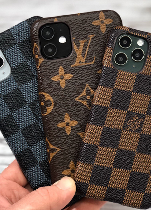 Чохол шкіряний louis vuitton для iphone x / xs / 10 форм-фактор –