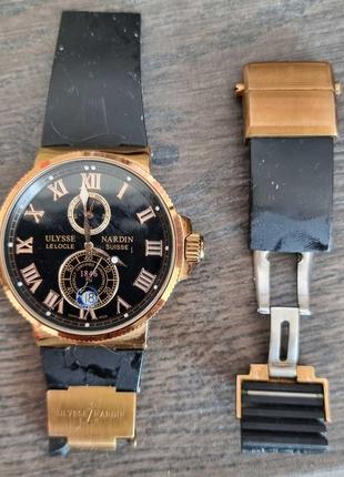 Годинник чоловічий наручний ulysse nardin б/ку, поміняти ремінець