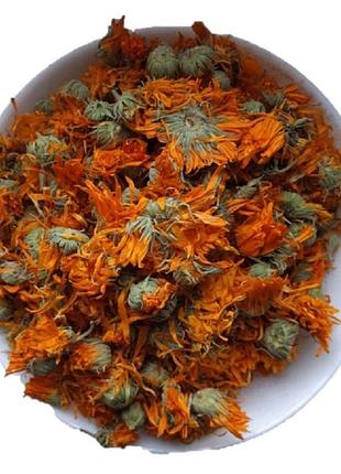 Нагідки квіти сушені calendula officinalis 5 кг 2