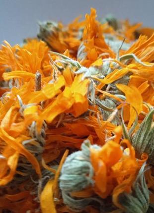 Нагідки квіти сушені calendula officinalis 5 кг 3