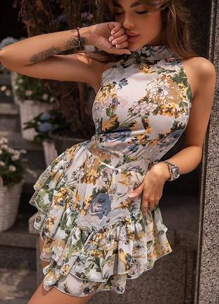 Платье комбинезон lior / платье известного украинского бренда