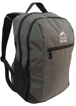 Рюкзак міський 25l outdoor gear 7224 сірий2 фото