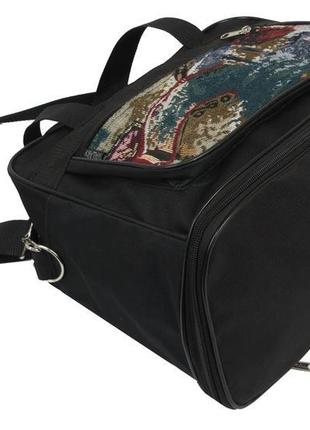 Розкладна господарська сумка wallaby 20711, чорний9 фото