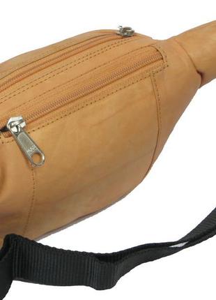 Поясна сумка зі шкіри paul rossi 908-mtn light brown8 фото