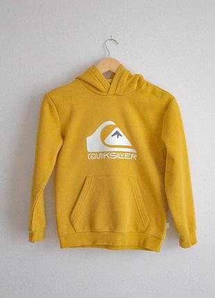 Худі хлопчаче гірчичне оригінал quiksilver