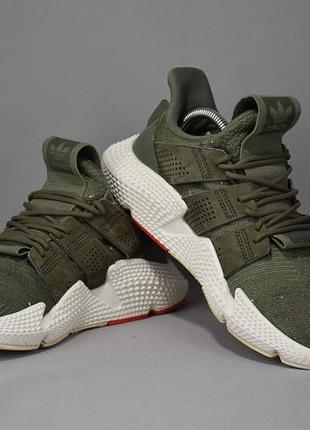 Adidas prophere base green кроссовки мужские текстиль сетка лето. оригинал. 42 р./26.5 см.3 фото