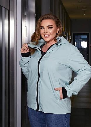 Вітровка подовжена ветровка удлиненная 48-62 р-р