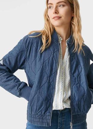 Джинсовка стобана,бомбер c&a 6