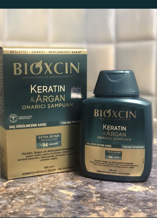 Шампунь для волосся « bioxcin keratin&argan»