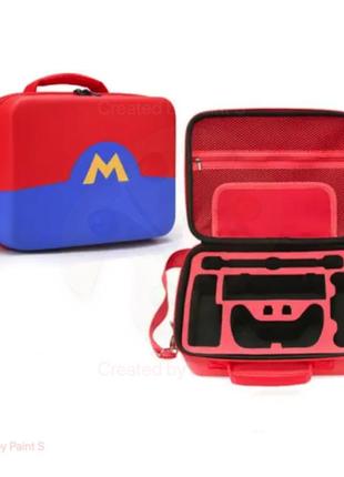 Travel кейс із малюнком для nintendo switch/oled mario