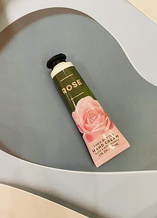 Крем для рук rose bath and body works