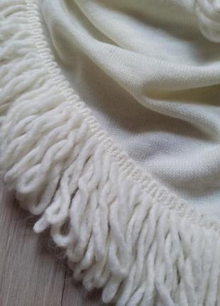 Бактус/шарф хустка с бахромой2 фото