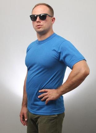 Чорна дитяча бавовняна футболка на хлопчика без принтів та малюнків високоякісна на зріст 146-152см