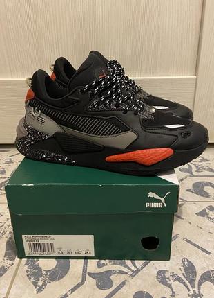 Кожаные кроссовки puma rs-z astronauts 24,5см